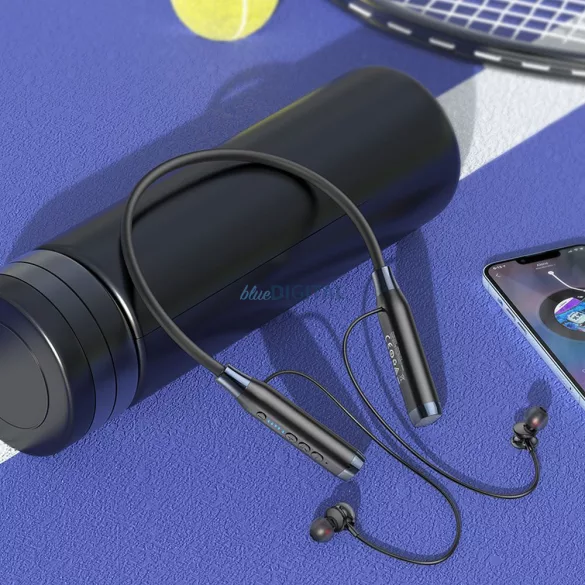 Căști fără fir HOCO bluetooth cu bandă pentru gât ES62 negru