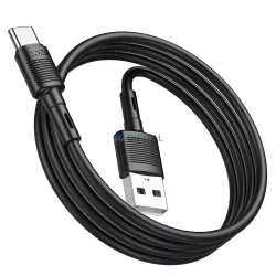 HOCO cablu USB la Tip C 3A Victory X83 1m negru