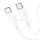 HOCO cablu tip C la tip C Power Delivery PD60W 3A Victory X83 1m alb