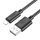 HOCO cablu USB la iPhone Lightning 8 pini 2,4A Gratified X88 negru