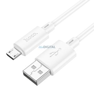 Cablu HOCO USB la iPhone Lightning 8-pini 2,4A Gratified X88 alb