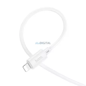 Cablu HOCO USB la iPhone Lightning 8-pini 2,4A Gratified X88 alb