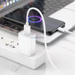 Cablu HOCO USB la Micro 2,4A Gratified X88 alb
