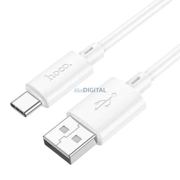 HOCO cablu USB la Tip C 3A Gratified X88 alb