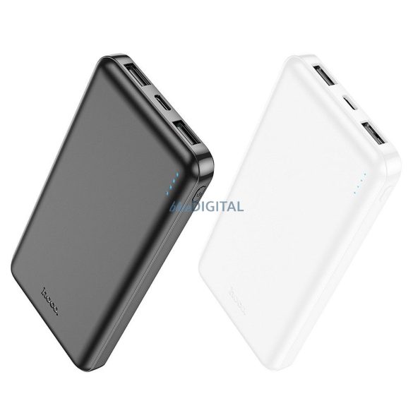 Hoco J100 powerbank 10000mAh 2.1A alb - alb