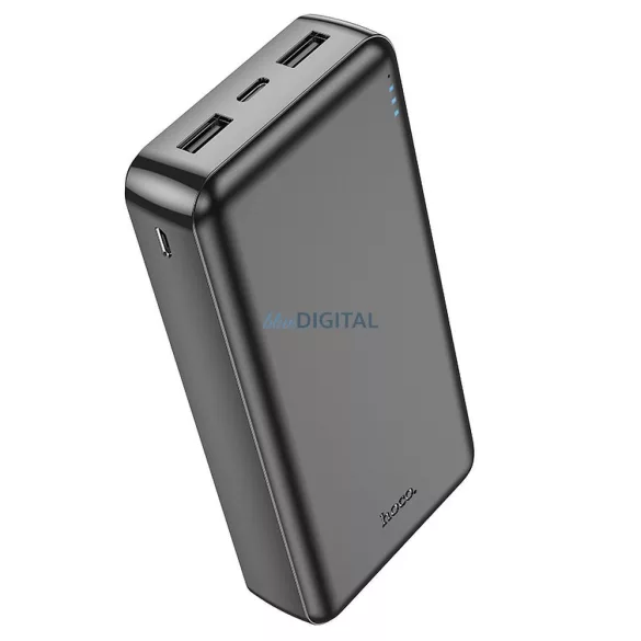 Hoco J100A powerbank cu conexiune 2xUSB-A 20000mAh 2.1A - negru