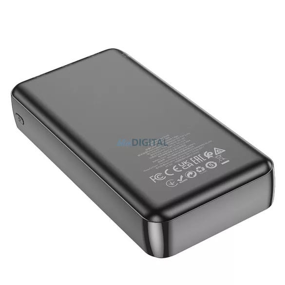 Hoco J100A powerbank cu conexiune 2xUSB-A 20000mAh 2.1A - negru