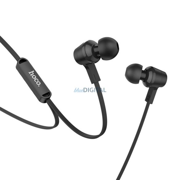 Căști cu fir Hoco M86 cu microfon și conector Type-C - negru