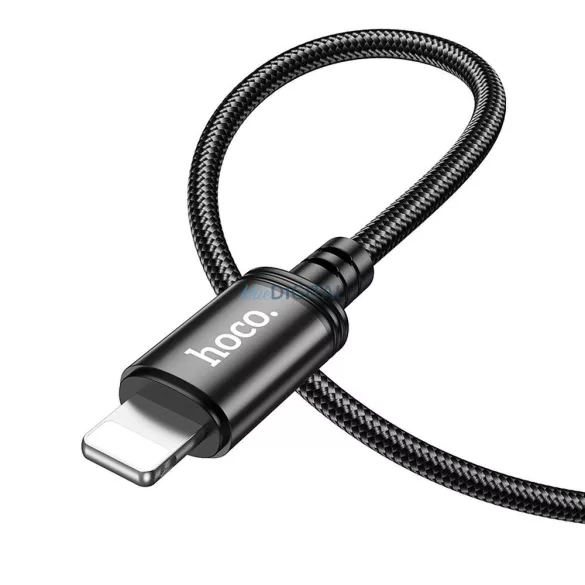 Hoco X89 USB-A - Lightning cablu 2.4A 100cm - negru