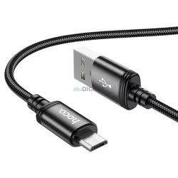 HOCO USB-A la Micro USB 2.4A cablu X89 1 m negru