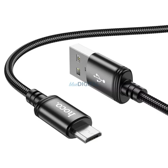 HOCO USB-A la Micro USB 2.4A cablu X89 1 m negru