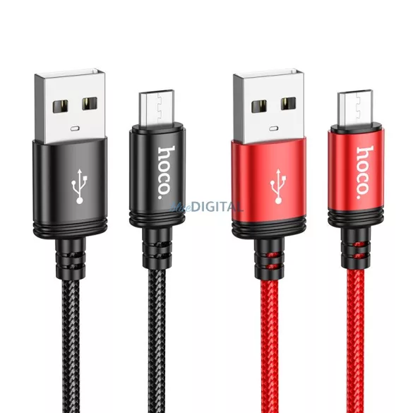 HOCO USB-A la Micro USB 2.4A cablu X89 1 m negru