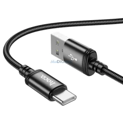 Hoco X89 USB-A - Tip-C cablu 3A 100cm - negru