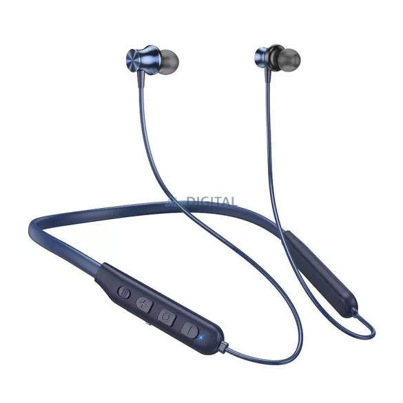 Căști bluetooth fără fir HOCO ES64 albastru marin