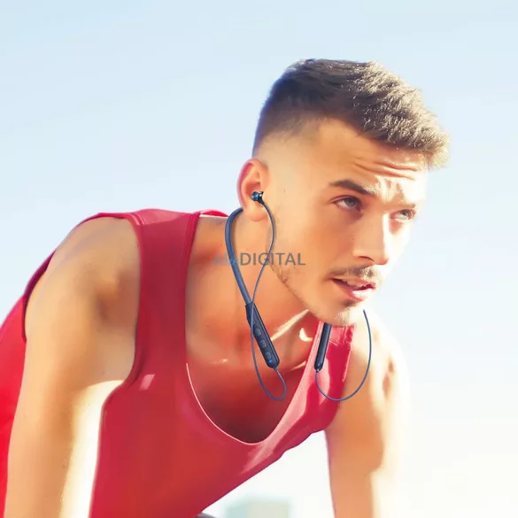 Căști bluetooth fără fir HOCO ES64 albastru marin