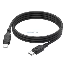 Hoco X90 Tip-C - Cablu Lightning PD 20W 1m - negru