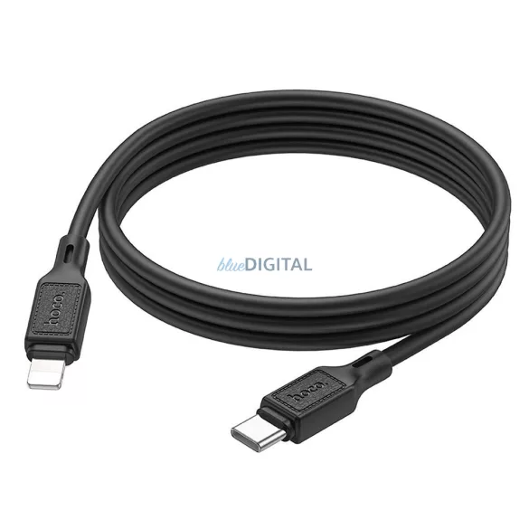 Hoco X90 Tip-C - Cablu Lightning PD 20W 1m - negru