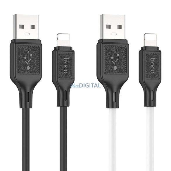 Hoco X90 USB-A - Lightning cablu 2.4A 1m - negru