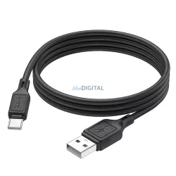 Hoco X90 Cablu USB-A - Type-C 3A 1m - negru