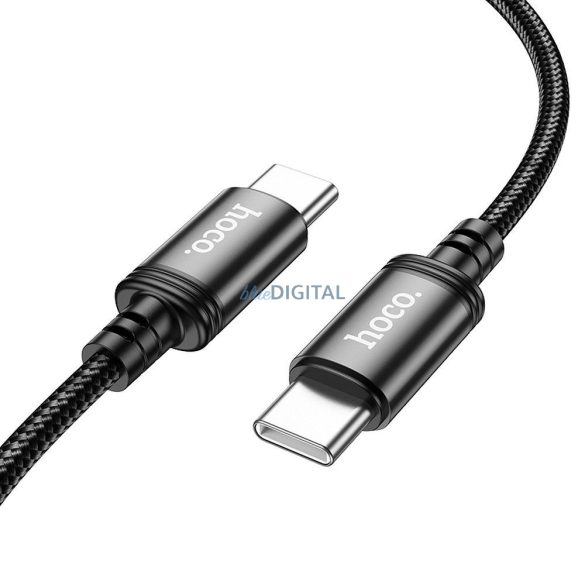 Cablu HOCO Tip C la Tip C PD 3A 60W X91 3 m negru