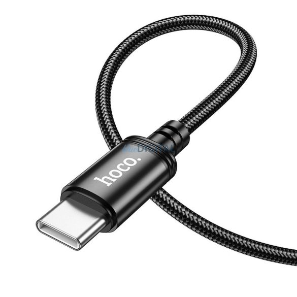 Cablu HOCO Tip C la Tip C PD 3A 60W X91 3 m negru
