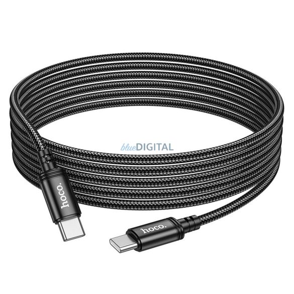 Cablu HOCO Tip C la Tip C PD 3A 60W X91 3 m negru