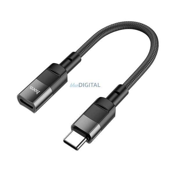 Hoco U107 Tip-C - Adaptor Lightning 3A - negru
