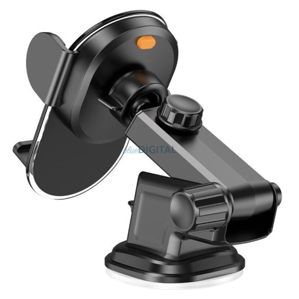 Suport auto HOCO pe geam/consola centrală Shiny H3 dark night black