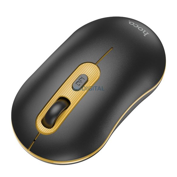 Mouse fără fir HOCO 2,4G DPI 1600 Platinium GM21 negru