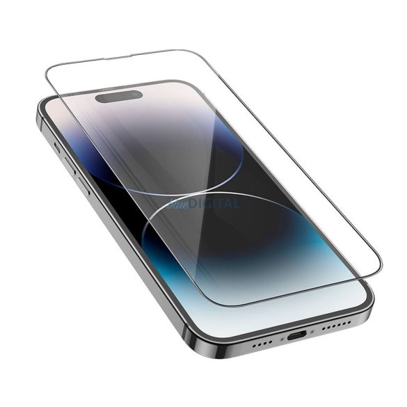 Scut HOCO din sticlă călită HD 5D Guardian (SET 10in1) - pentru iPhone 14 Pro Max negru (G14)