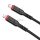 Cablu HOCO tip C la iPhone Lightning 8-pini PD 20W VICTORY X59 1m negru