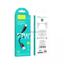 Cablu HOCO USB la Type C Hyper PD 27W X96 negru