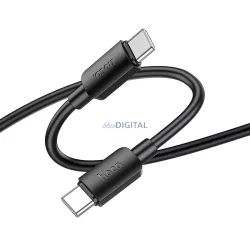 HOCO cablu tip C la tip C Hyper PD 60W X96 negru