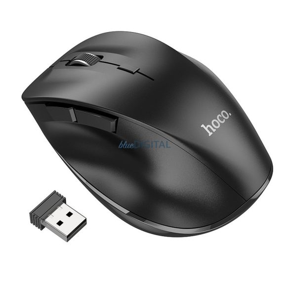 HOCO 2.4G 1600 dpi mouse wireless pentru calculator GM24 negru