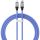 Cablu BASEUS tip C la Apple Lightning cu 8 pini CoolPlay Încărcare rapidă 20W 1m albastru CAKW000003