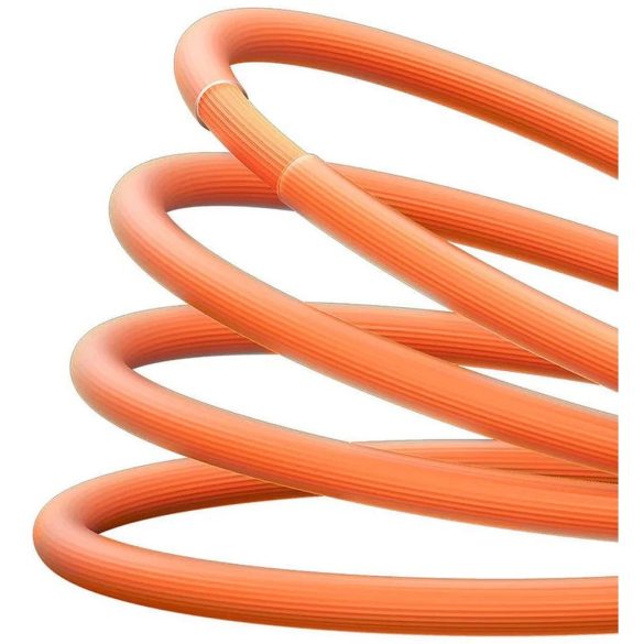 Cablu BASEUS Tip C la Tip C CoolPlay Încărcare rapidă 100W 1m portocaliu CAKW000207