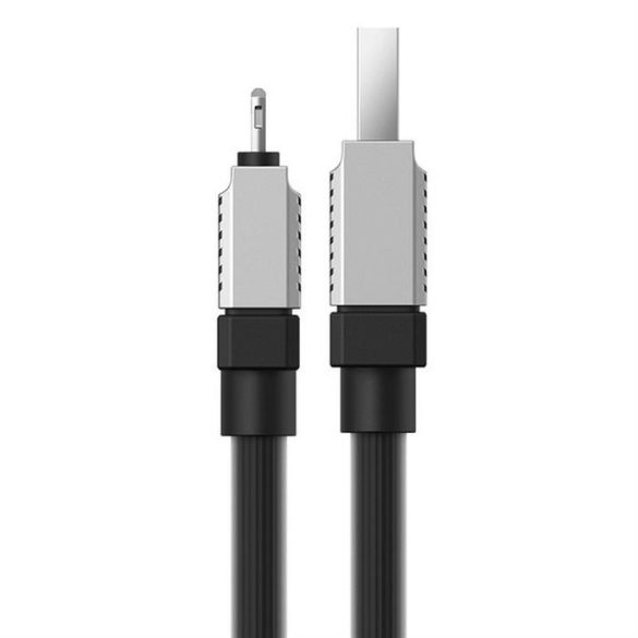 Cablu BASEUS USB la Apple Lightning 8-pini CoolPlay 2,4A 2m negru CAKW000501