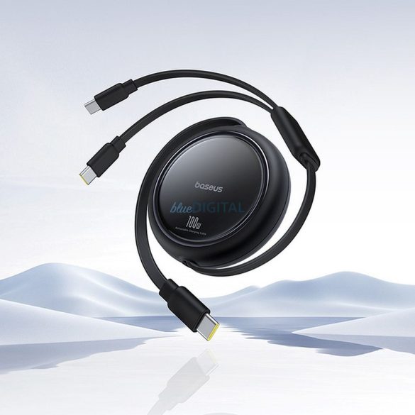 Baseus Bright Mirror Series Type-C - cablu Type-C 100W 1m - negru