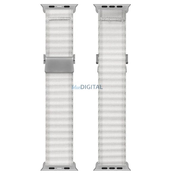 Dux Ducis YC Nylon de înlocuire curea Apple Watch 38 / 40 / 41 mm - alb