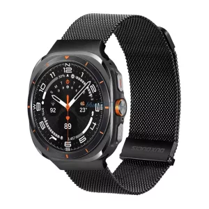 DUX DUCIS curea MILANESE oțel inoxidabil magnetic 47 mm negru