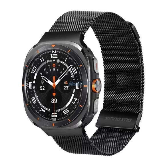 DUX DUCIS curea MILANESE oțel inoxidabil magnetic 47 mm negru