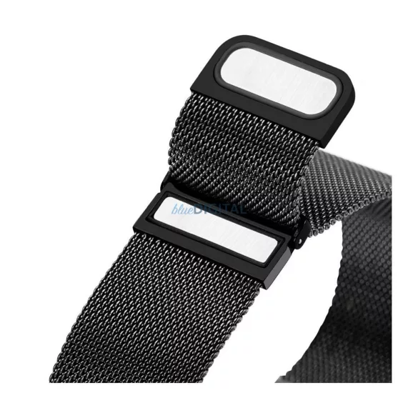 DUX DUCIS curea MILANESE oțel inoxidabil magnetic 47 mm negru