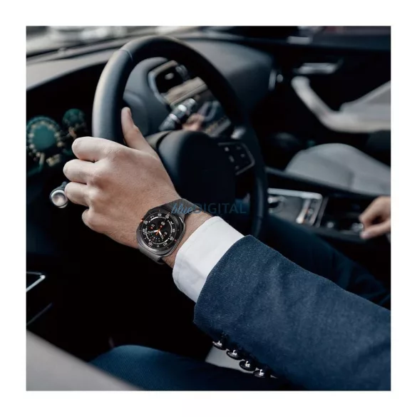 DUX DUCIS curea MILANESE oțel inoxidabil magnetic 47 mm negru