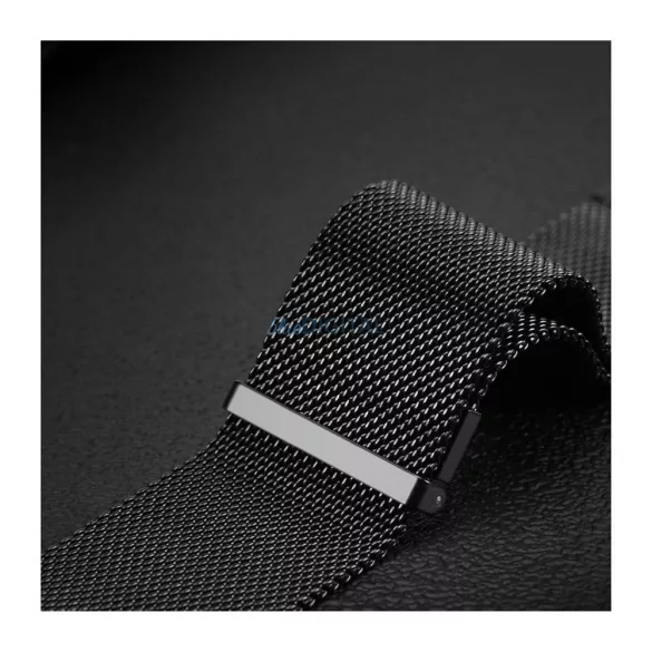 DUX DUCIS curea MILANESE oțel inoxidabil magnetic 47 mm negru