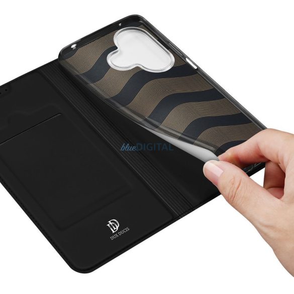 Dux Ducis Skin Pro caz carte Xiaomi Redmi 13 - negru