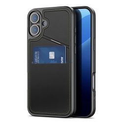   HUSĂ! - Dux Ducis Rafi II Mag MagSafe carcasă compatibilă cu kickstand pentru iPhone 16 Plus - negru