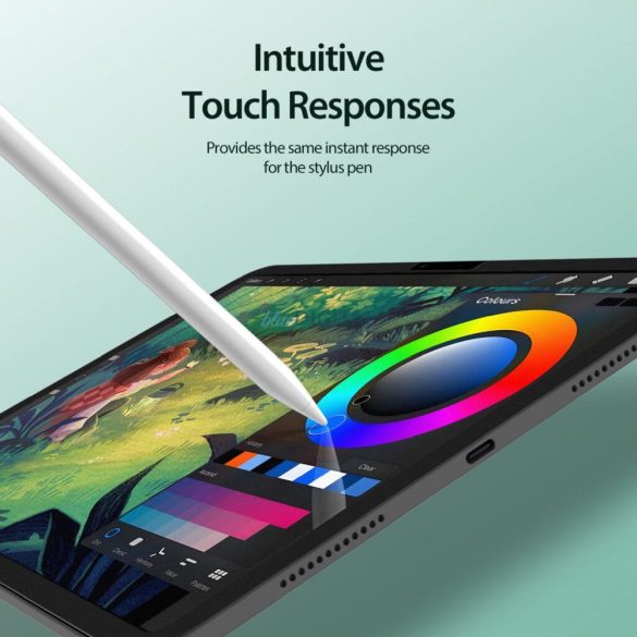 Folie reutilizabilă Dux Ducis Naad cu aspect de hârtie pentru iPad Air 11 (2024)