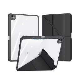   Dux Ducis Magi carcasă de carte cu suport pentru stilou iPad Air 6 11" - negru