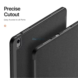   Husa DUX DUCIS DOMO pliabila cu depozitare creion pentru iPad Air 13 (2024) neagra