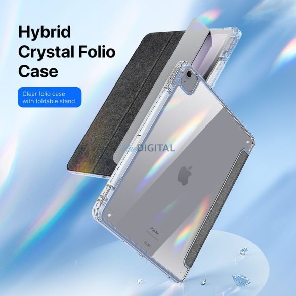 Husa DUX DUCIS UNID pliabila cu depozitare creion pentru iPad Air 13 (2024) neagra